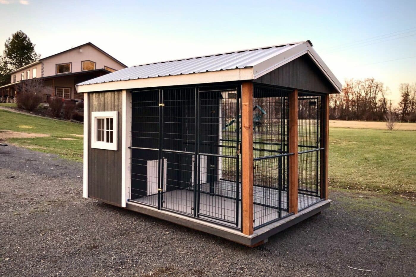 dog kennels by number of dogs 2 dogs