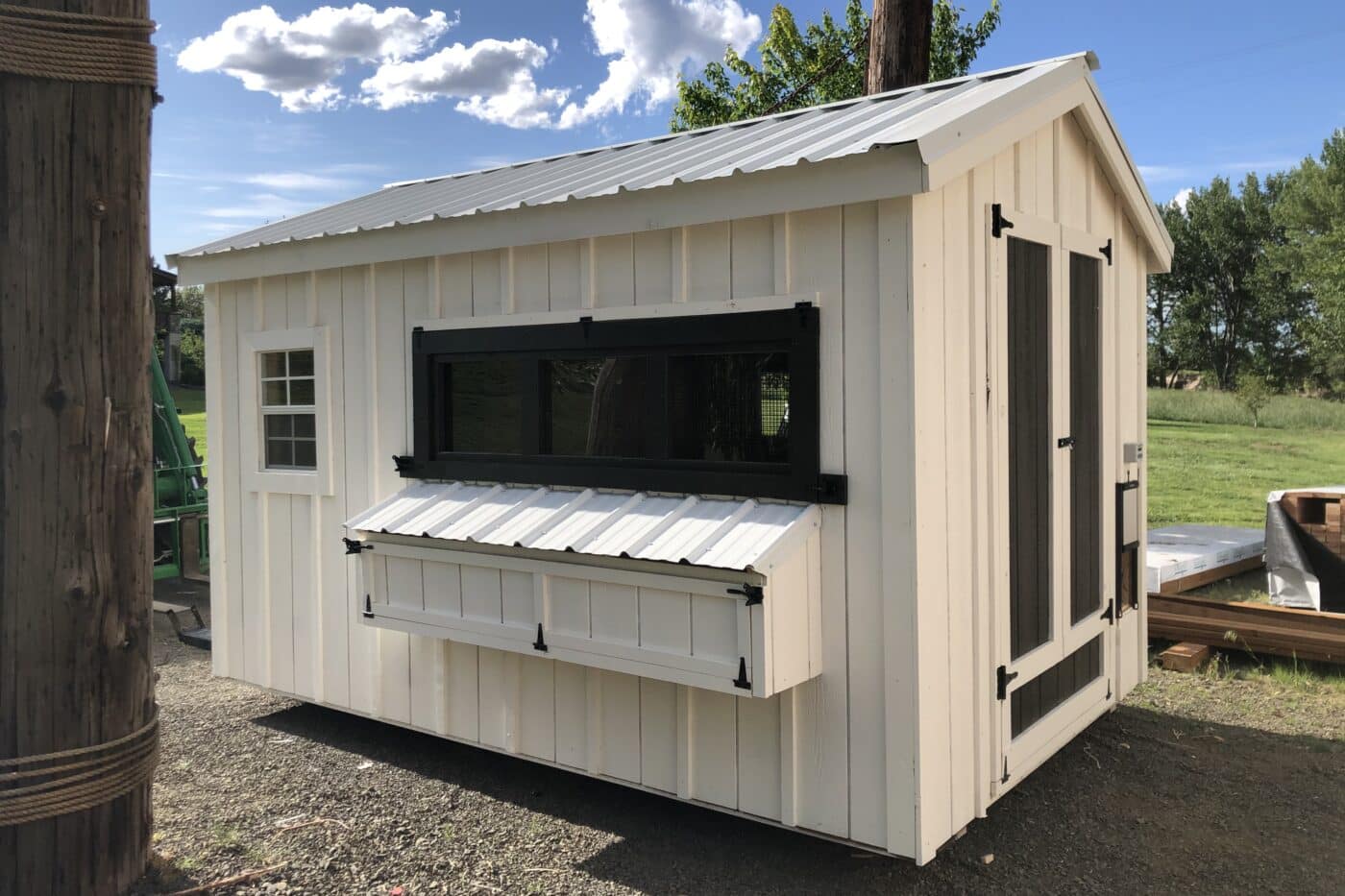 chicken shed in ca