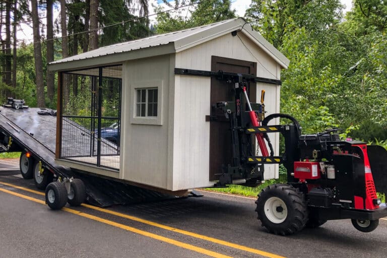 dog shed kennels in or