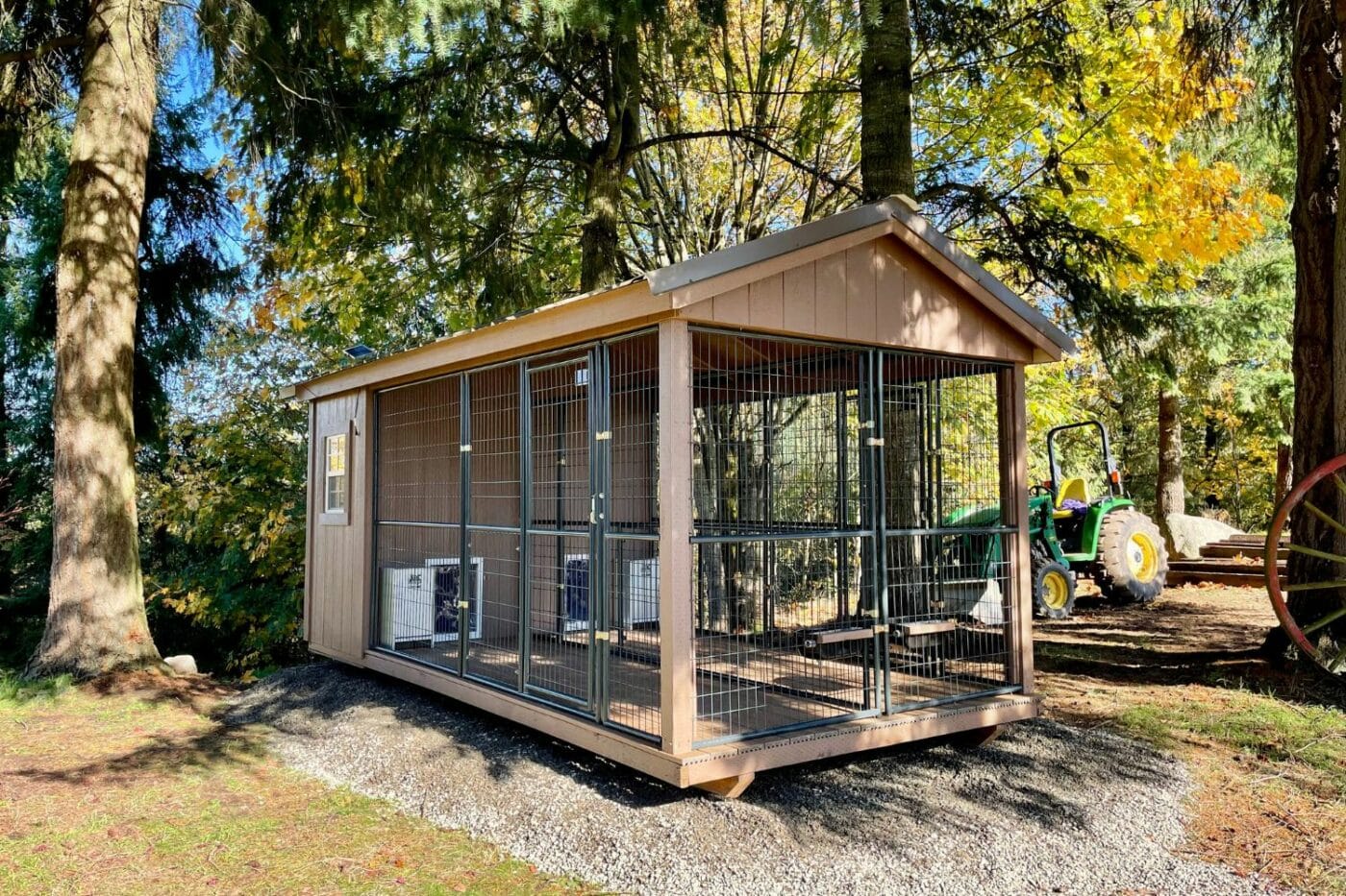 standard dog kennel for six dogs