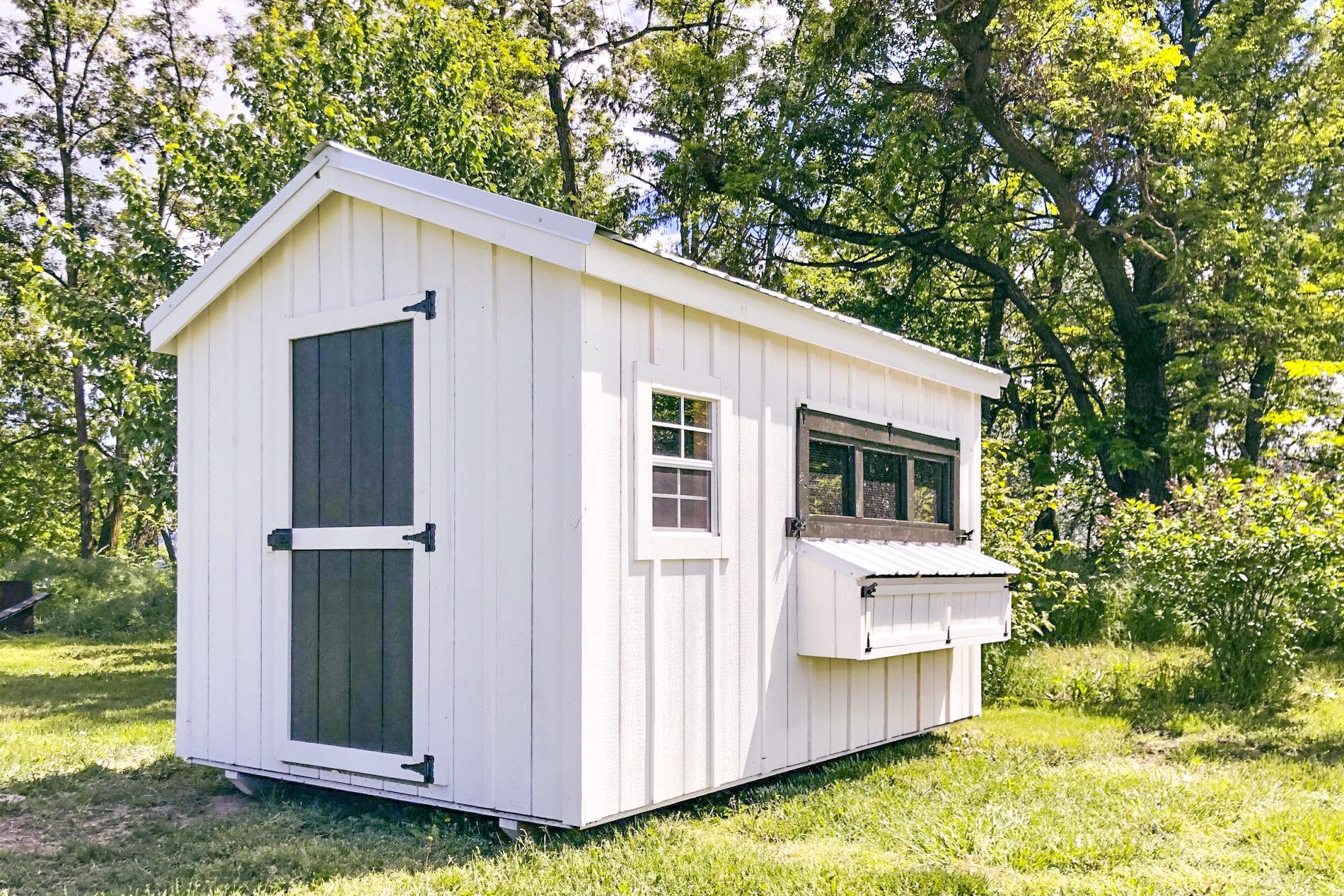 chicken shed in ca