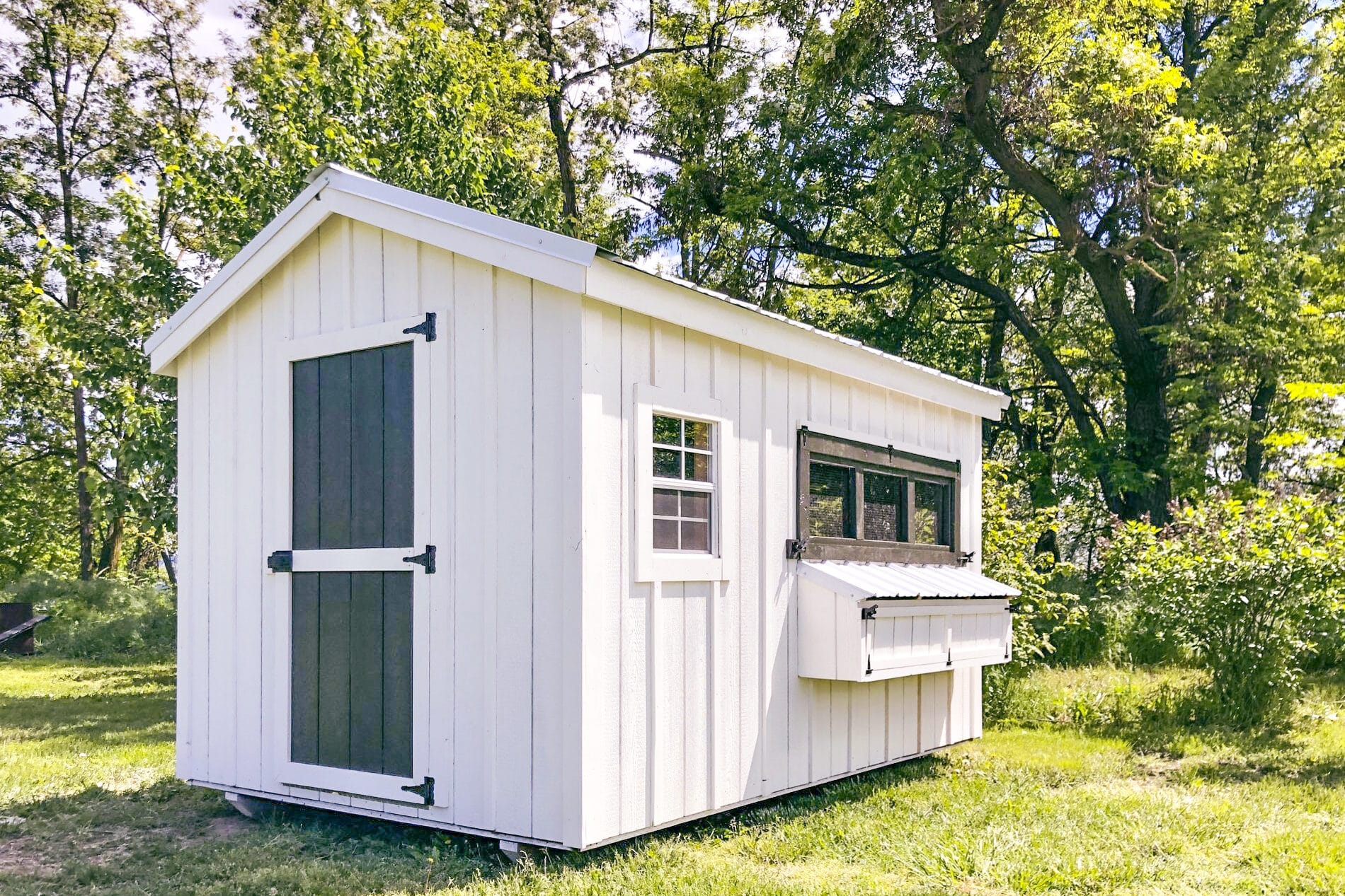 chicken shed in ca