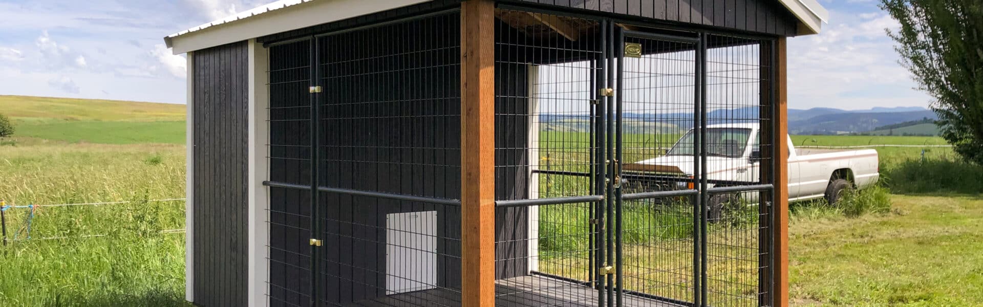 outdoor wooden dog kennel for sale in oregon