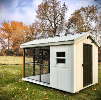 wooden dog kennel in wa